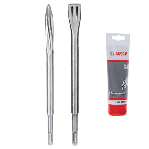 Bosch SDS plus špic i dleto 250 mm + mazivo 061599765K