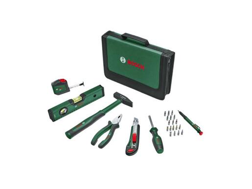 Bosch HOBI 25-delni komplet ručnog alata u tor 1600A02BY6
