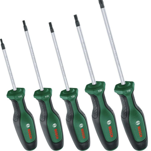 Bosch HOBI 5-delni komp Torx odvijača T10-T30 1600A02BX6