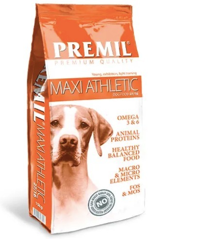 Premil suva hrana za pse Premium- Maxi Athletic 2,5kg