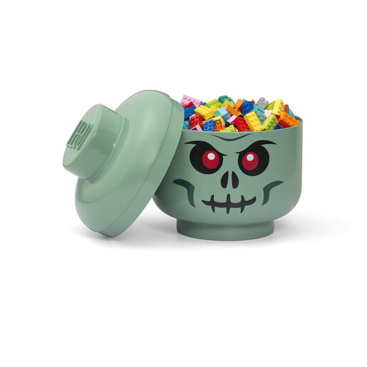 LEGO glava za odlaganje (velika): Zeleni skeleton 40320821