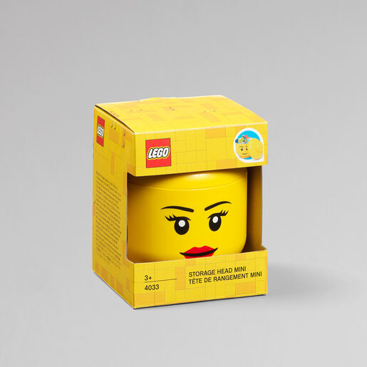LEGO glava za odlaganje (mini): Devojčica 40331725
