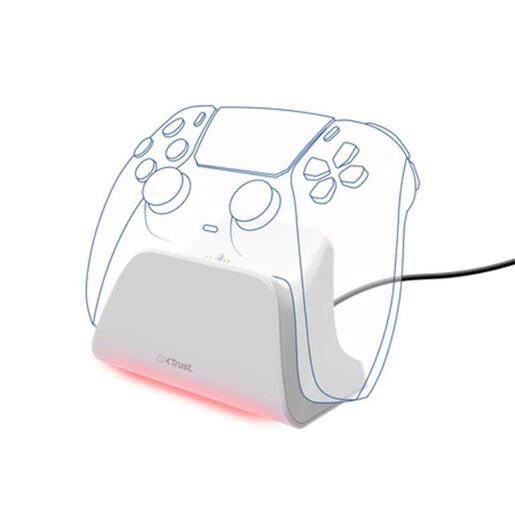Trust GXT255W CHARGE STAND PS5 WHITE (25560)