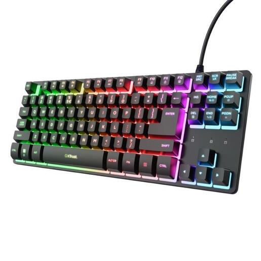 Trust GXT833 THADO TKL KEYB. BLK US (25886)