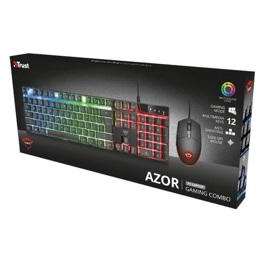 Trust GXT 838 AZOR COMBO US (keyboard with mouse) (23289)