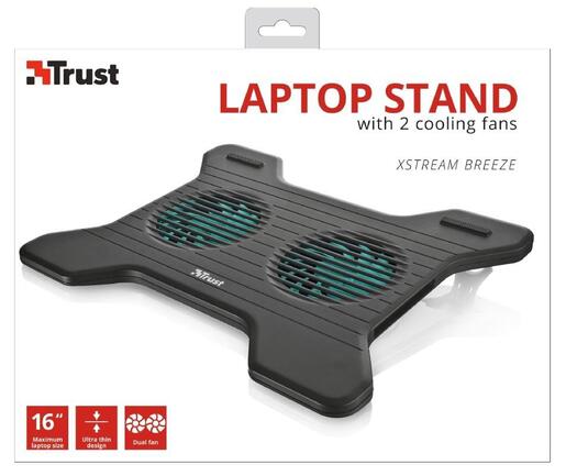 Trust XSTREAM BREEZE COOLING STAND 2 fans (17805)