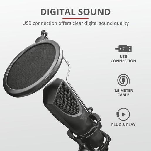 Trust GXT 232 MANTIS STREAMING  MICROPHONE (22656)