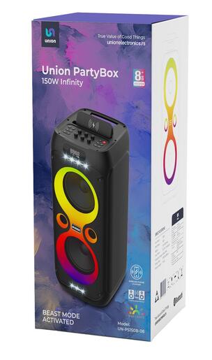 Union PartyBox 150W 8" Infi. UN-PS150B-08