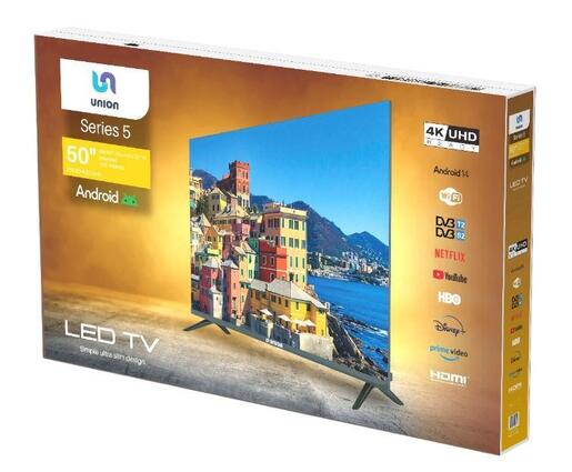 Union TV 50'' UltraHD T2 Smart (U50.50HU02.UHD)