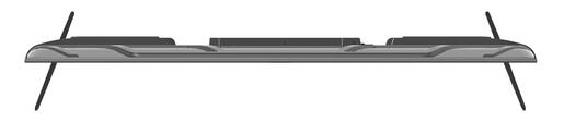 Union LED TV 75'' UltraHD T2 Smart, DVB-T/C/T2/S2, CI+