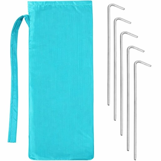 KINDER HOME Dečiji šator za igru na rasklapanje sa UV zaštitom 50+ – okrugli, lagan i sklopiv, za plažu i baštu, 150×150×90 cm GH-T-02
