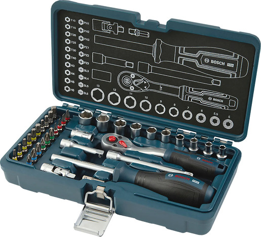 Bosch Set čegrtaljke 1/4", 37 kom 1600A03AC7