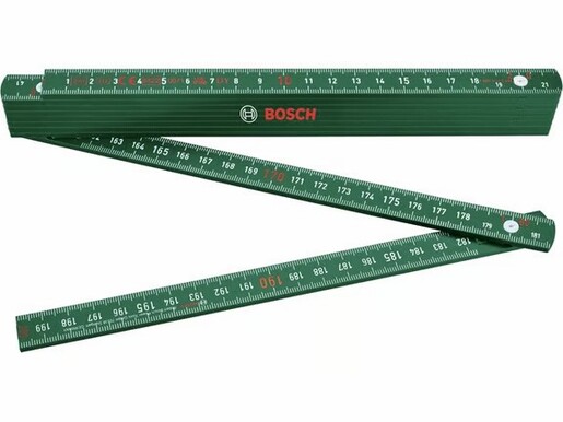 Bosch HOBI metar preklopni drveni dužine 2 m 1600A032V3