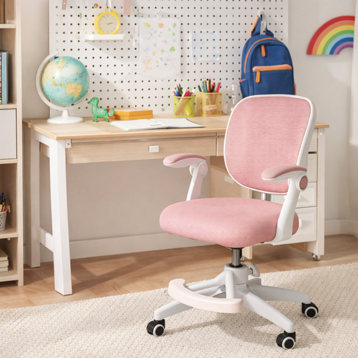 RADNA STOLICA ERGO KID PINK OC-939
