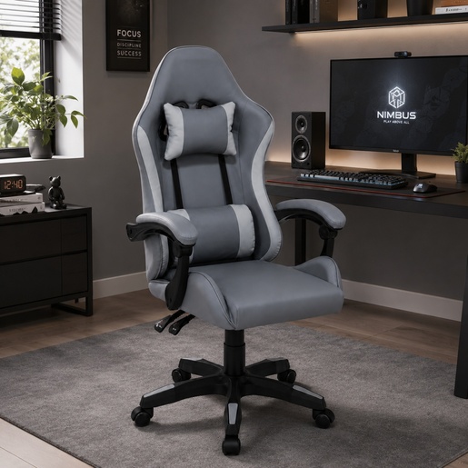 GEJMERSKA STOLICA NIMBUS-L SIVO-SIVA GC-004