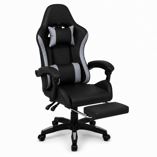 GEJMERSKA STOLICA NIMBUS-XL CRNO-SIVA GC-016