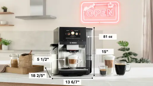 Bosch espresso aparat za kafu TQE80703, Serie 8