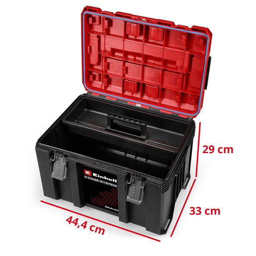 Einhell sistemski kofer za sitan pribor E-Case Half Size