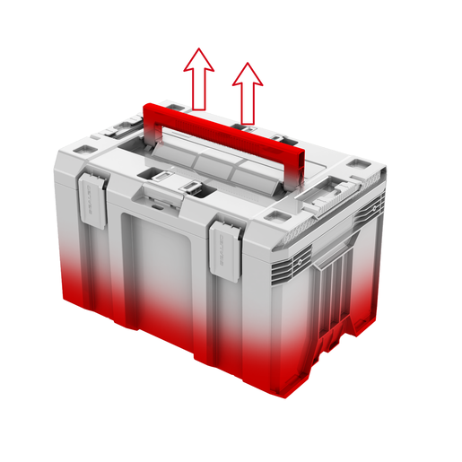 Einhell sistemski kofer za sitan pribor E-Case Half Size