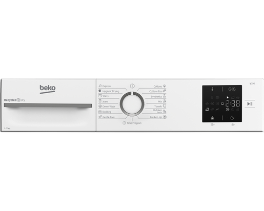 BEKO Mašina za sušenje veša BM3T372E0W, 7 kg, toplotna pumpa