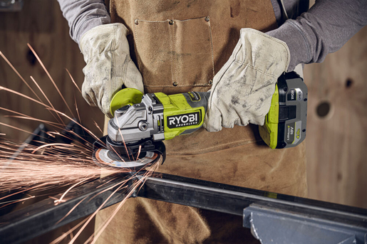 Aku. ugaona brusilica, bez četkica (125mm) 18V ONE+™ – RYOBI RAG18BL-0