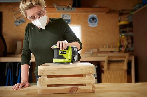 Aku. kružna vibraciona brusilica (125mm) 18V ONE+™ - RYOBI RROS18-0