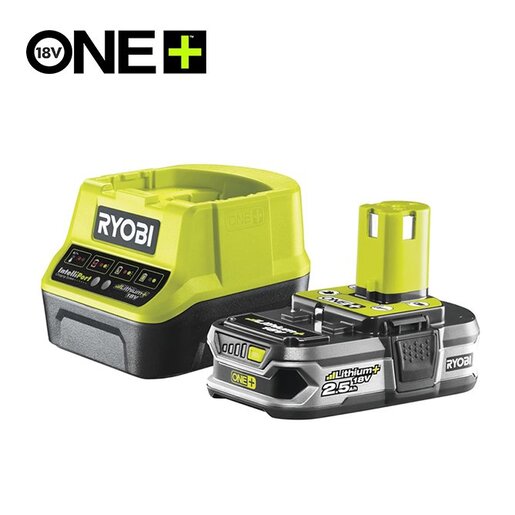 Set - punjač baterija i baterija od 2,5Ah 18V ONE+™ – RYOBI RC18120-125
