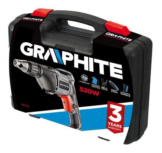 Električni odvrtač za gips (šauber) - GRAPHITE 58G791