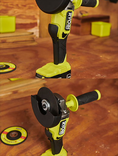 Aku. ugaona brusilica bez četkica 125mm, 18V ONE+™ (HP) – RYOBI RAG18X125-0