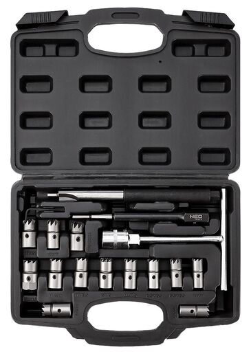 Set za čišćenje ležišta za ubrizgavanje 17/1 - NEO TOOLS (11-885)