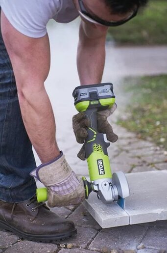 Set aku. ugaona brusilica (115mm) + punjač+ baterija 4Ah (18V ONE+™) - RYOBI R18AG-140S