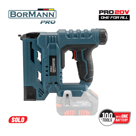 Aku. heftalica 20V, solo - BORMANN pro - BBP3630
