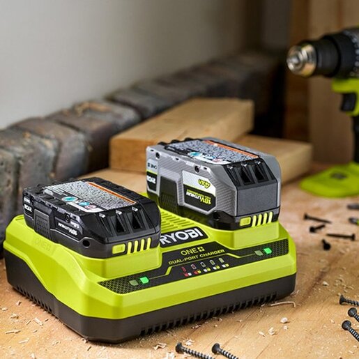 Dupli punjač za aku. baterije, 18V ONE+™ - RYOBI RC18240