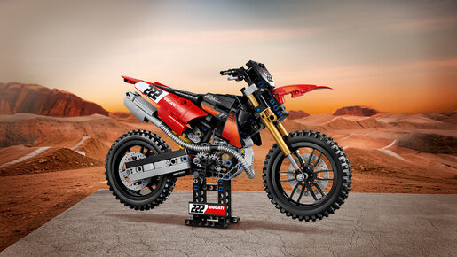 LEGO Ducati Desmo450 MX Factory motocikl 42238
