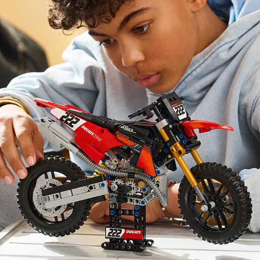 LEGO Ducati Desmo450 MX Factory motocikl 42238