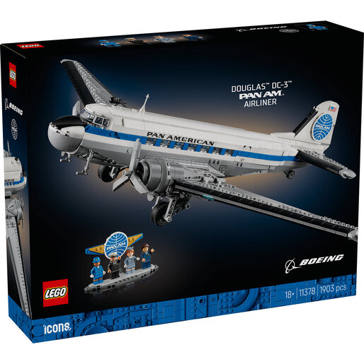 LEGO Douglas™ DC-3™ PAN AM® putnički avion 11378