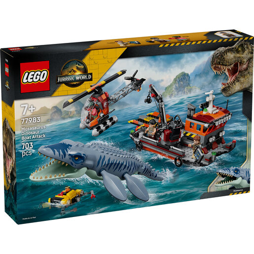LEGO Napad mosasaurusa na brod 77983