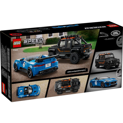 LEGO Jaguar Project 7 i Land Rover Defender 77264