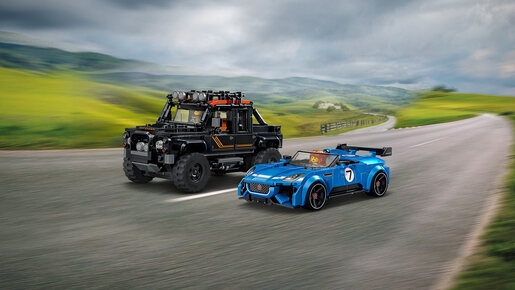 LEGO Jaguar Project 7 i Land Rover Defender 77264