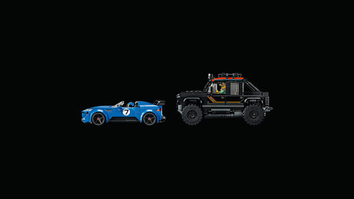 LEGO Jaguar Project 7 i Land Rover Defender 77264