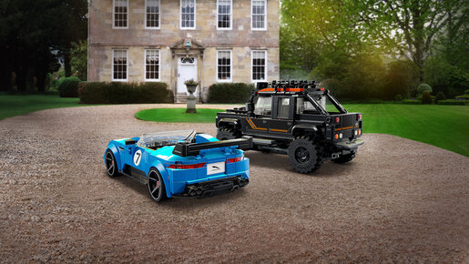 LEGO Jaguar Project 7 i Land Rover Defender 77264