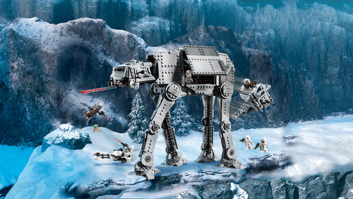 LEGO AT-AT Ostatka Imperije sa INT-4 75454