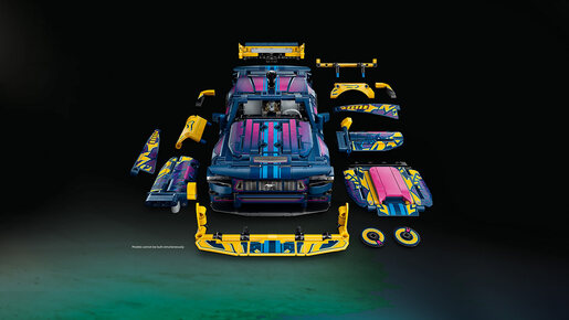 LEGO Prilagođeni Ford Mustang GT automobil 42236