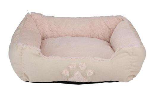 PET COMFORT Krevet za pse Bež 50 × 38 × 17 cm
