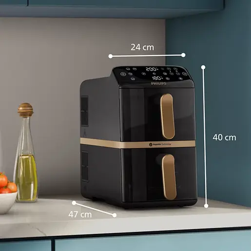 Philips friteza na vruć vazduh NA462/70 ,2750W, 10L
