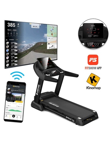 LOTTO FITNESS Traka za trčanje SPRINT C6 20 km/4,0 KS