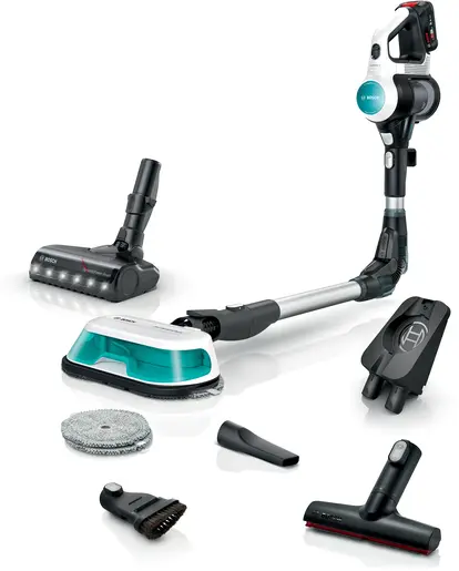 Bosch Unlimited 7 štapni usisivač BCS71HYG1, ProHygienic Aqua Bela