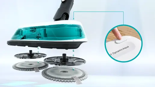 Bosch Unlimited 7 štapni usisivač BCS71HYG1, ProHygienic Aqua Bela
