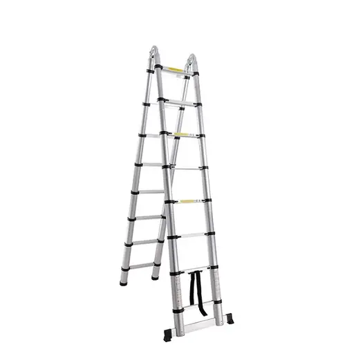 SuperStep Duple Aluminijumske Teleskopske Merdevine 2,8+2,8 XL