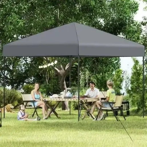 Venturo Garden 3x3m Sivi Paviljon sa mehanizmom